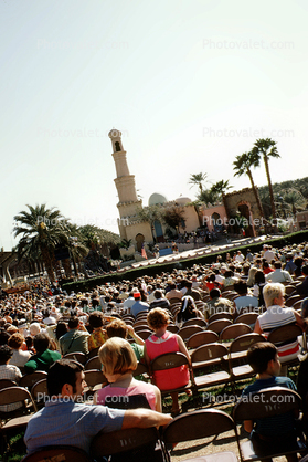 Crowds, Audience, Seating, Tower, Spectators
