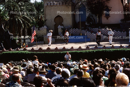 stage, audience, flag, crowds, Spectators