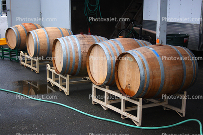 Wine Barrel, Wood, Wooden Barrels, Fermenting Tanks
