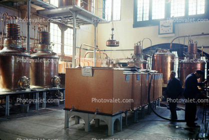 Copper Fermenting Tanks