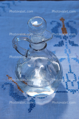 decanter, holy water