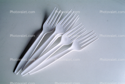 plastic forks, Utensils, Implement