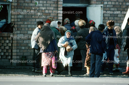 Women, Shoppers, Samarkand, Uzbekistan
