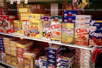 Cereal aisle, Supermarket Aisles