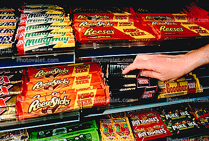 Convenience Store, Candy, Sweets, Sugar, C-Store, Snack Food, Reese Sticks