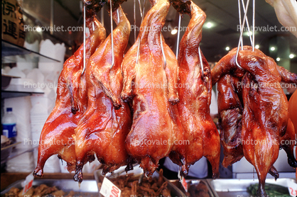 Roasted Duck, Chinese food, cooked, bbq, meat, bird