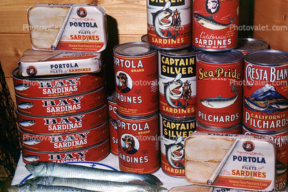 canned fish products