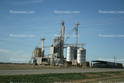 Bushland Grain, Silo, Co-op, buildings, Amarillo, Texas