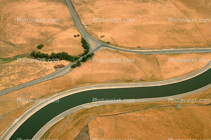 Canal, Aqueduct, Central California
