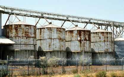 rusting Silo, Central Valley