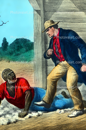 White Racist, Cotton, the deep south immorality, Slave Trade