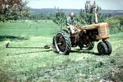 McCormick Farmall, Tractor, Farmer, 1940s