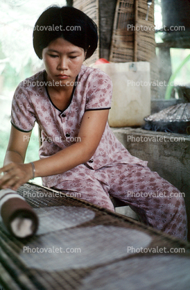 Rice Paper Factory, Can Tho, Vietnam