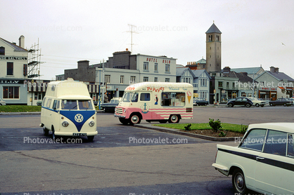 Popeye's Ice Cream Truck, Volkswagen Van, Oslo Norway, 1960s