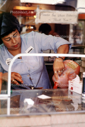 Flo Pours on the Salsa, Food Counter, West Side Valley Thaters, 1983