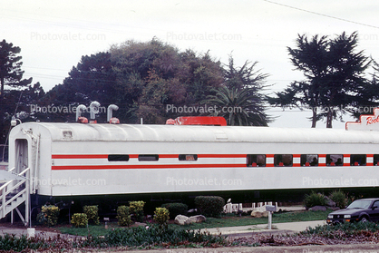 Rock N Roll Diner, Passenger Railcar, Oceano, San Luis Obispo County, Central California Coast