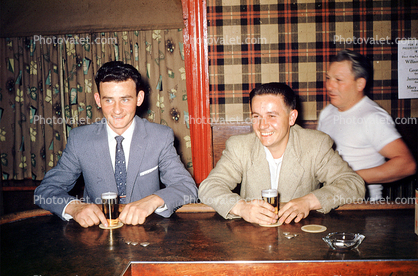 Bar, Getting Drunk, Drinking, Alcohol, Bottles, May 1959, 1950s