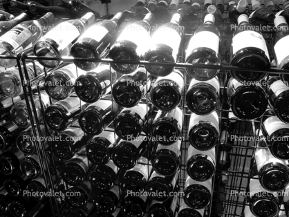 White Wine, Rack, Bottles