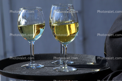 Wine Glasses, Chardonnay, White Wine