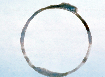 Coffee Stains, ring, circle