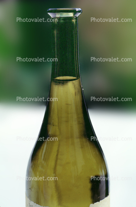 White Wine bottle neck