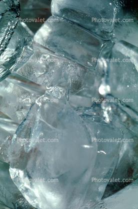 Ice in a glass