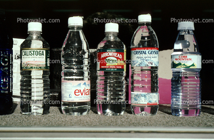 Plastic Bottled Water, bottles