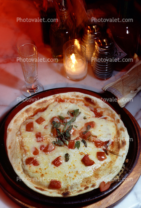 Cheese and Tomato Pizza, Pizza Margherita, Mozzarella Cheese