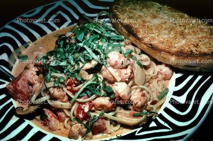 linguine and clams, french toast, Seafood, Shellfish