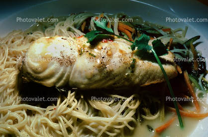 Fish Plate, noodles