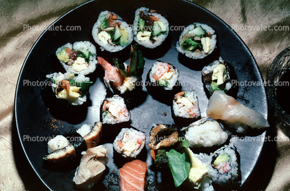 Sushi, Rice, Finger Food