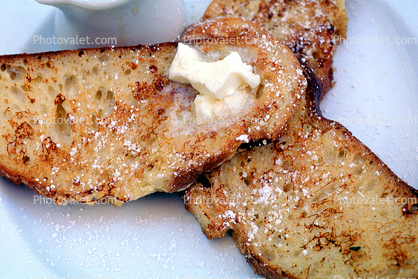 French Toast, Breakfast, fried, melting butter