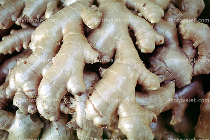 Ginger, Root, texture, background