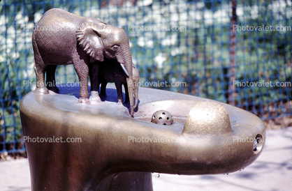Water Fountain, aquatics, Elephant