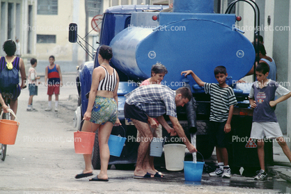 Water Tank Truck in Havana