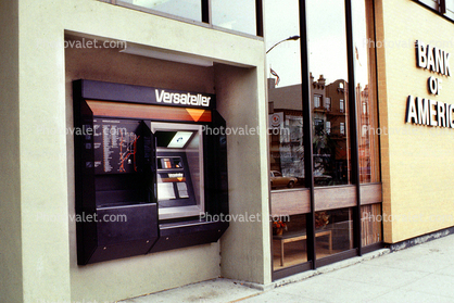 Versateller, Bank of America, ATM, Automated Teller Machine