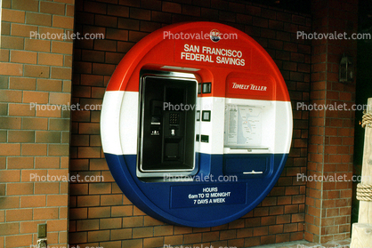 San Francisco Federal Savings, ATM, Automated Teller Machine