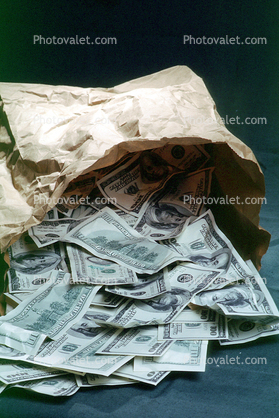 one hundred dollar bills, Paper Money, Cash