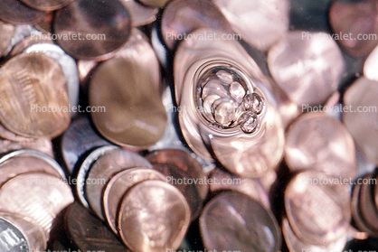 pennies, wishing well