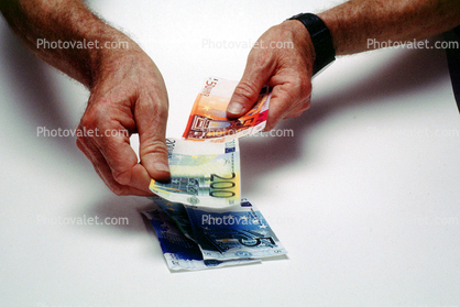 Euro bill, Paper Money, Cash