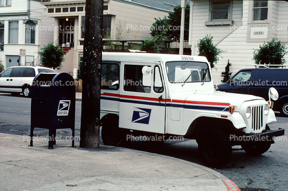 Mailbox, Mail Delivery Vehicle, Commerical-shipping