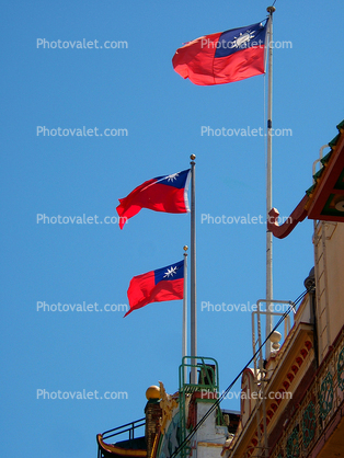 Chinese Flags, China