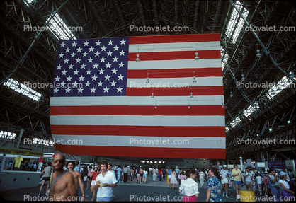Star Spangled Banner, Moffett Field Airship Hangar, Old Glory, USA, United States of America
