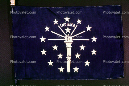 Indiana, State Flag, Fifty State Flags