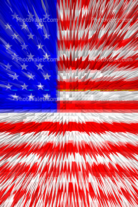 Old Glory, USA, United States of America, Star Spangled Banner, Paintography