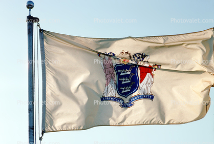 New Jersey State Flag, Fifty State Flags