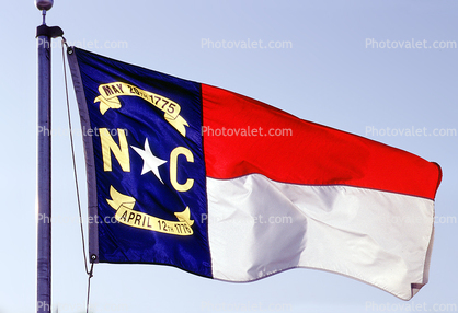 North Carolina, State Flag, Fifty State Flags