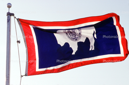 Wyoming State Flag, Fifty State Flags