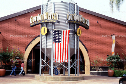 Gordon Biersch Brewery, Star Spangled Banner, Old Glory, USA Flag, United States of America