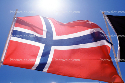 Norway, Norwegian, Nordic Cross, Windy, Windblown
